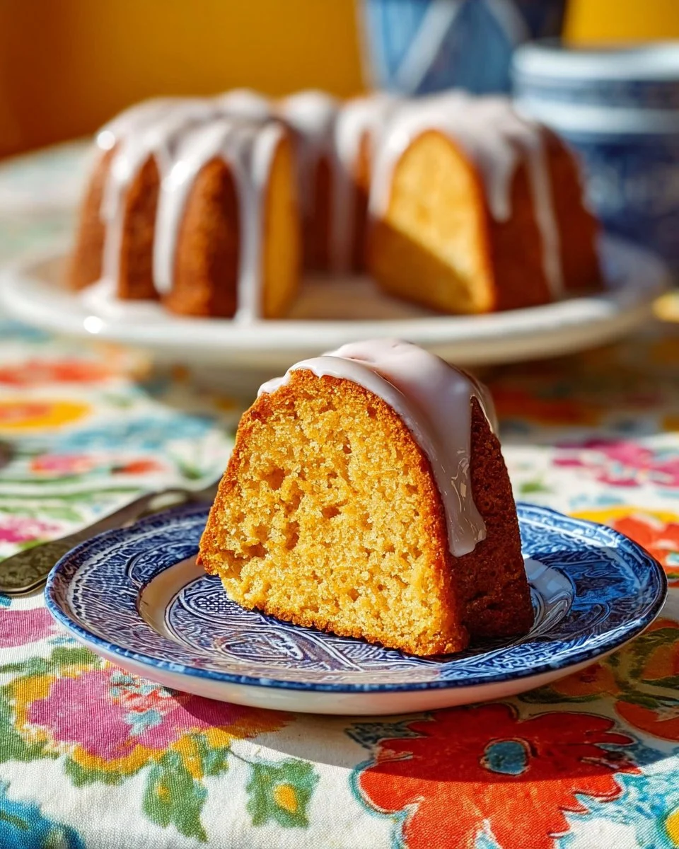 Pumpkin Bundt Cake with Cinnamon Glaze