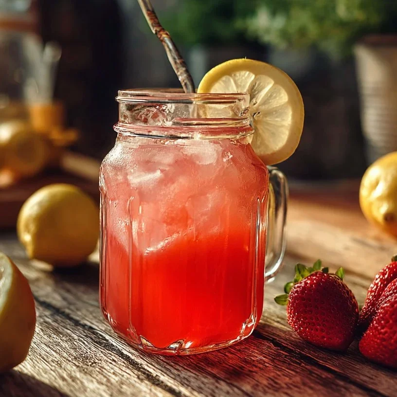 Real Strawberry Lemonade