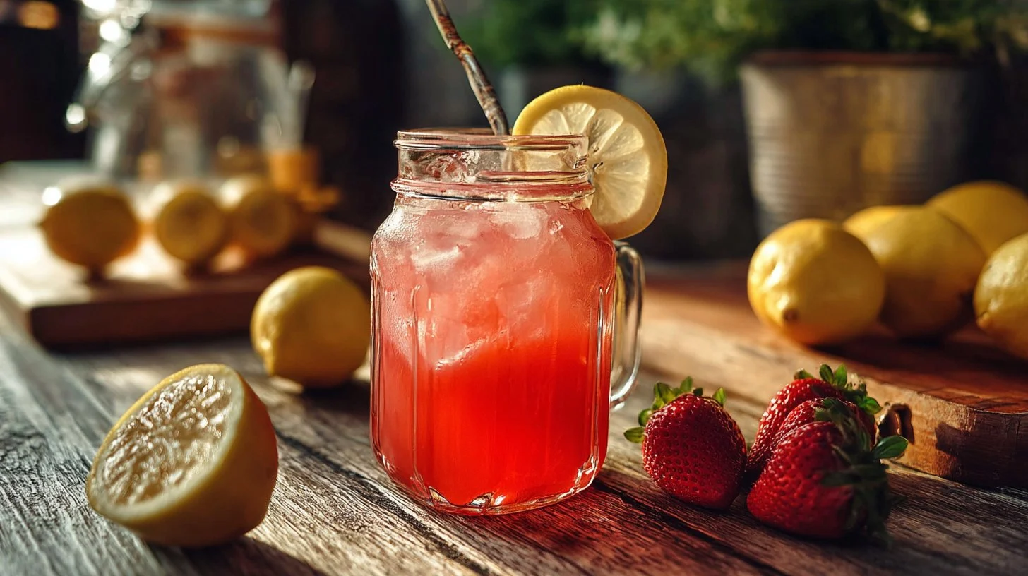 Real Strawberry Lemonade