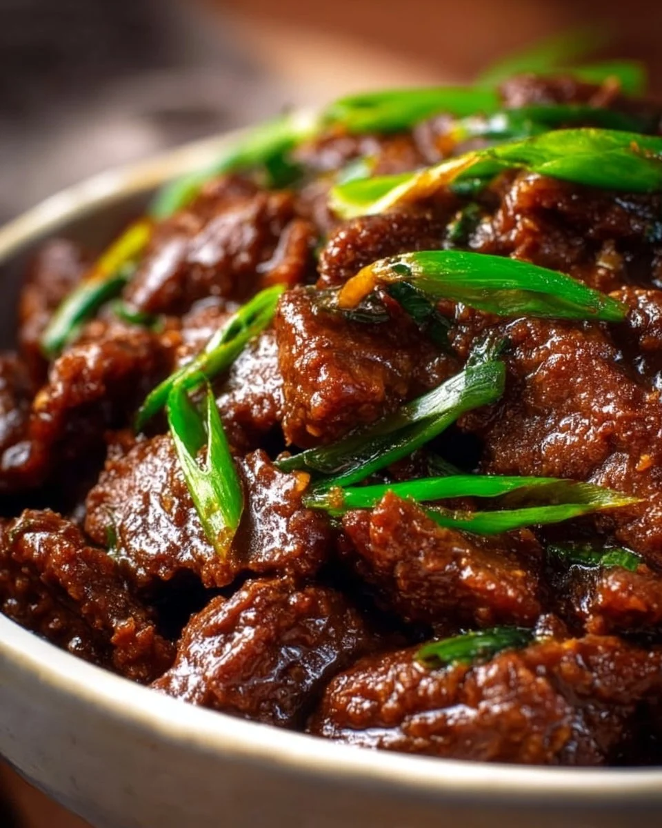 Slow Cooker Mongolian Beef