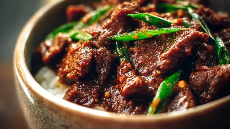 Slow Cooker Mongolian Beef