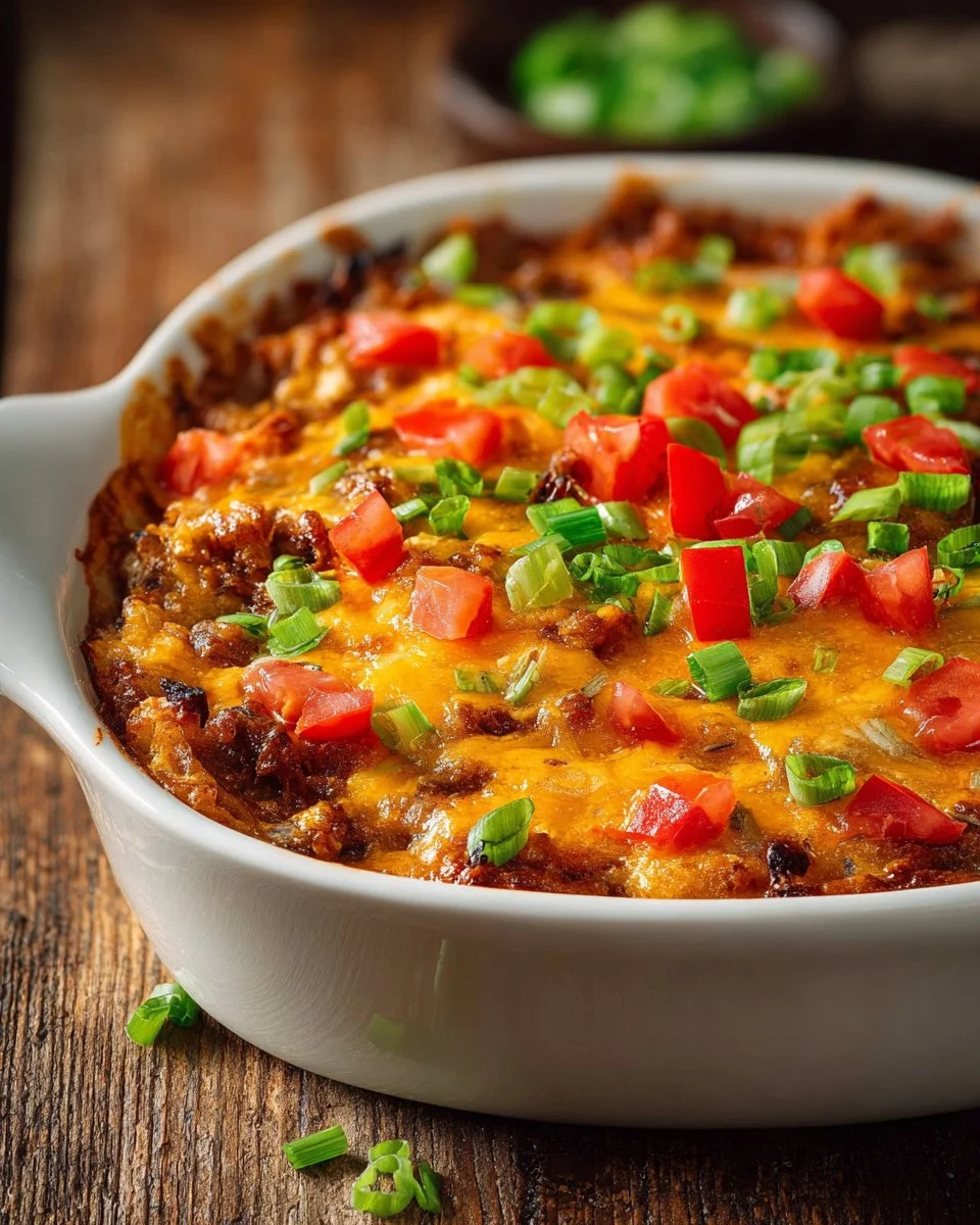 Southwest Black Bean Casserole
