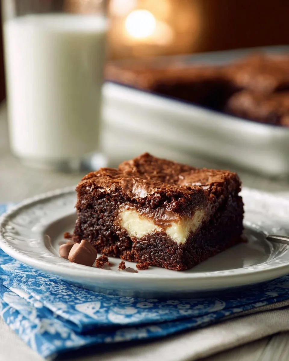 White Chocolate Cheesecake Brownies