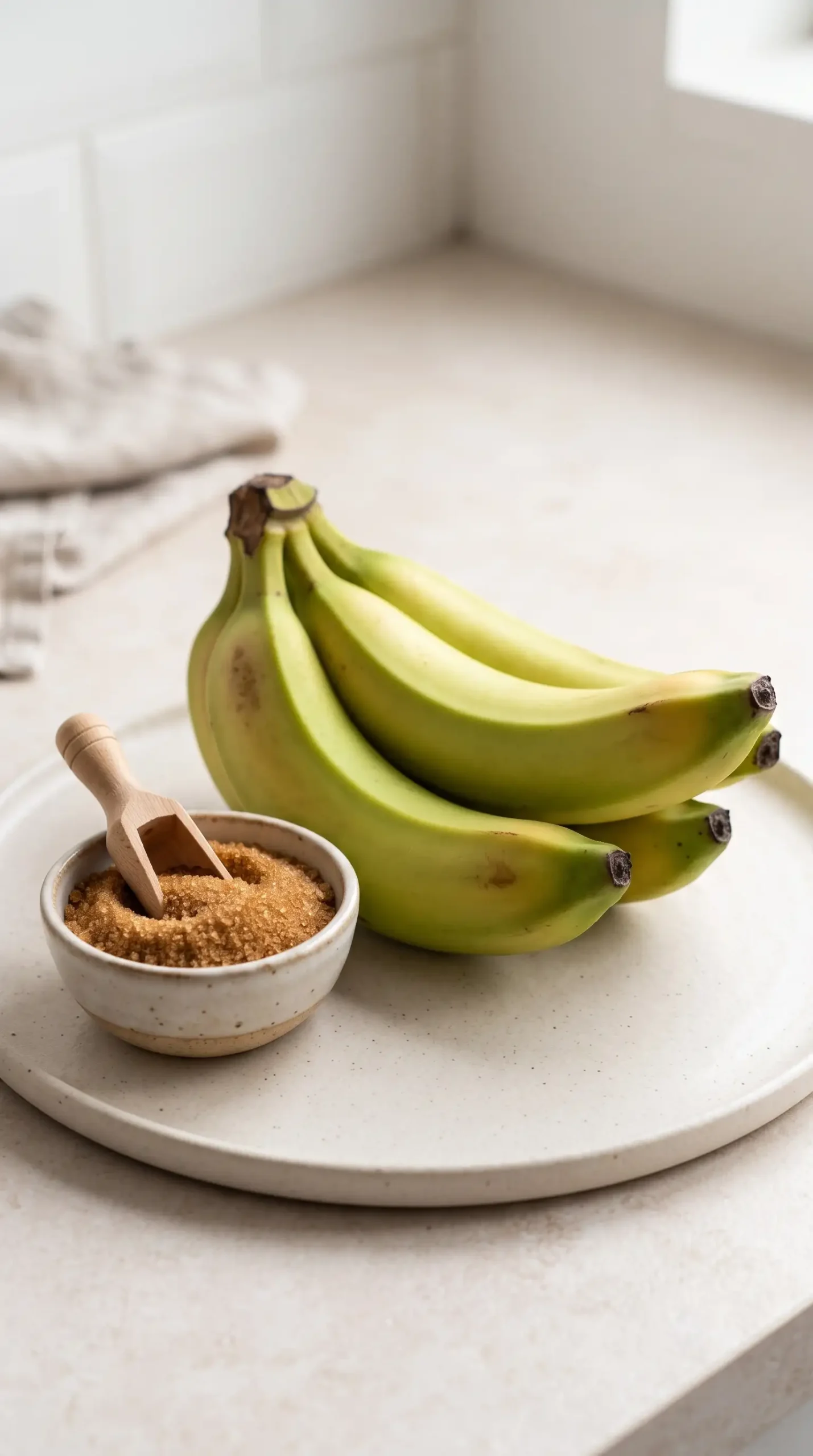 Saba bananas used for making banana cue with brown sugar coating
